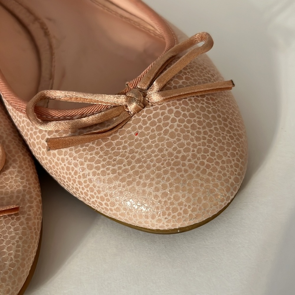 Pink Ralph Lauren Austina Ballet Flats - Picture 5 of 8